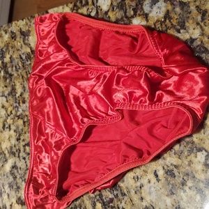 Victoria's Secret Second Skin Satin Bikini Panty XL